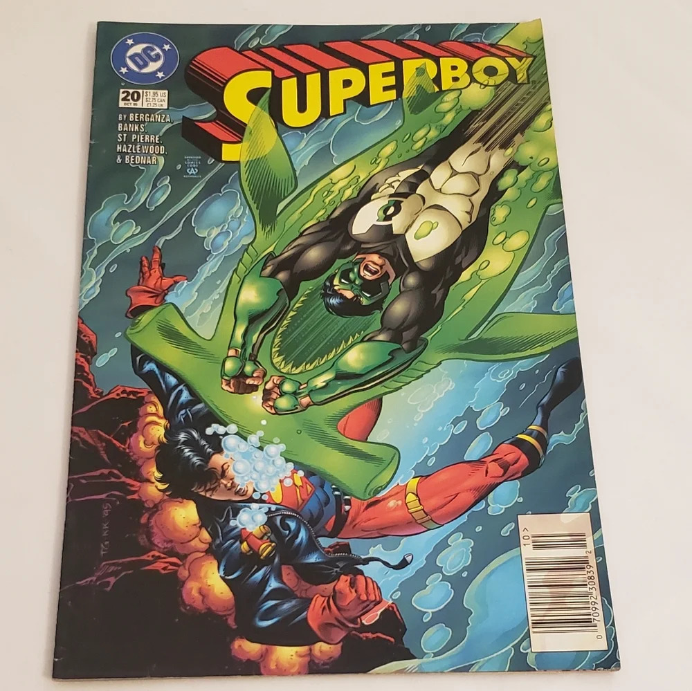 DC #20 October 95 Superboy Comic Book